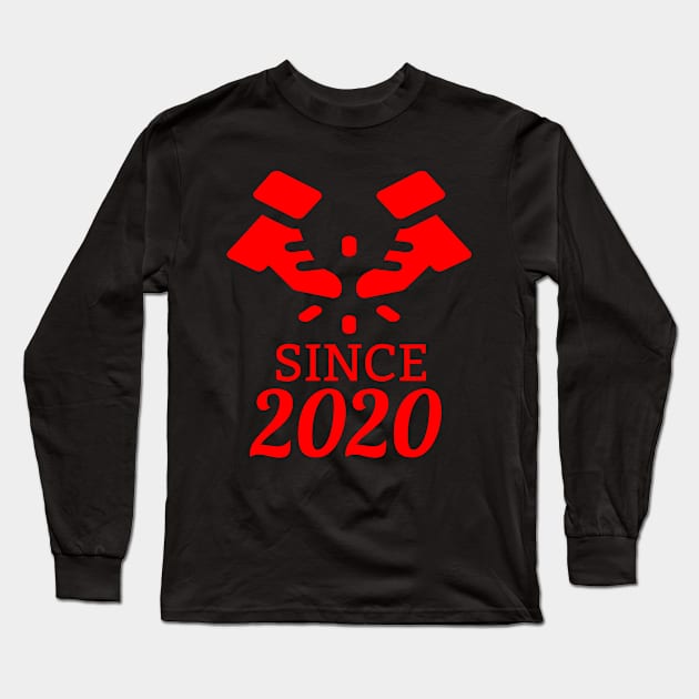 since 2020 no handshakes please Long Sleeve T-Shirt by FromBerlinGift